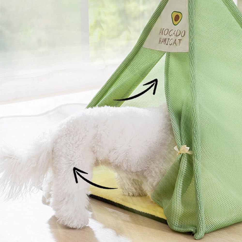 Amazon | IYOIYA ペットベッド 夏 ひんやり テント 50X50 小型犬